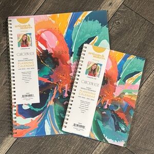 New lot of 2 Blue Sky 2026 weekly Monthly planning agendas calendars